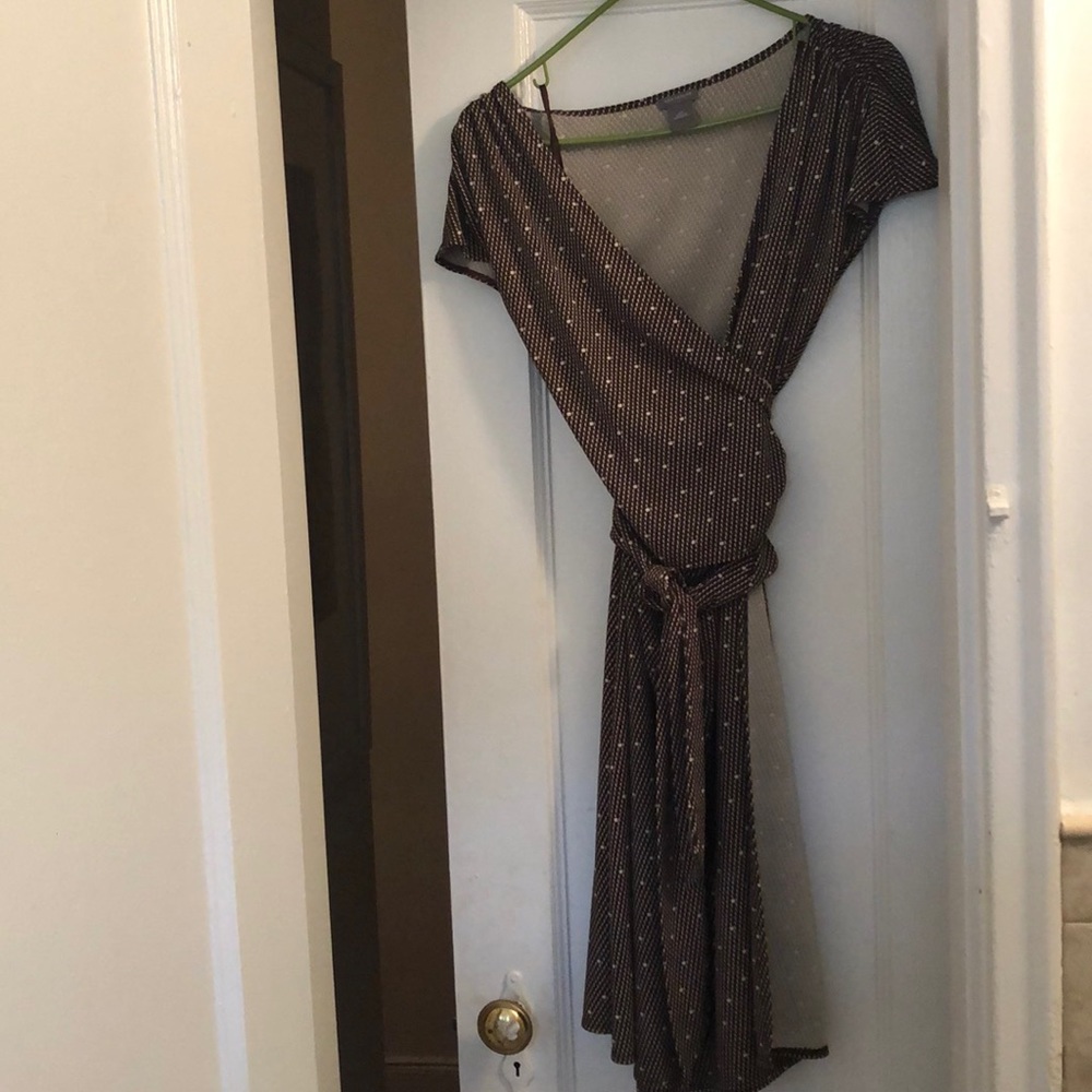 Wrap around dress